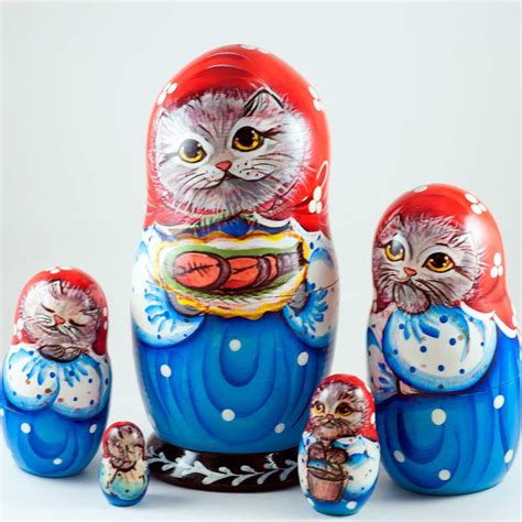 russian nesting cat dolls|50 piece russian nesting dolls.